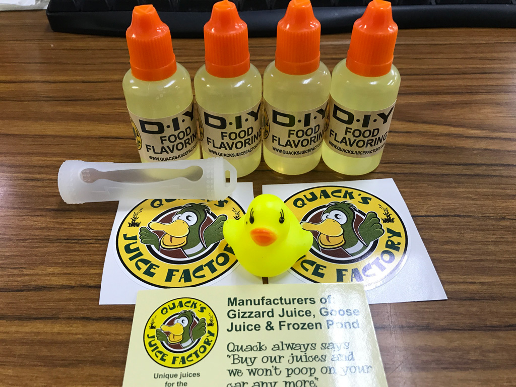 電子たばこリキッド　Quacks Juice FactoryのGoose Juice DIY 通称 がちょう汁の仕込み