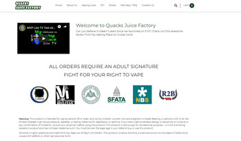 電子たばこリキッド　Quacks Juice FactoryのGoose Juice DIY 通称 がちょう汁の仕込み