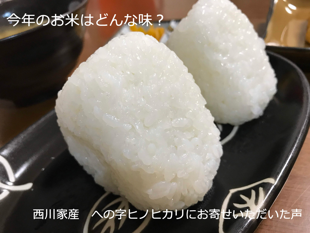 への字のお米はどんな味？